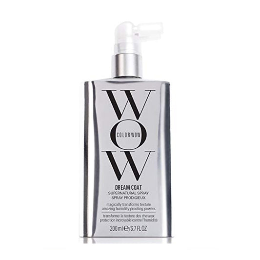 COLOR WOW Dream Coat Supernatural Spray, anti-humidity, prevents frizz, heat protectant, 6.7 Fl Oz, 200ml