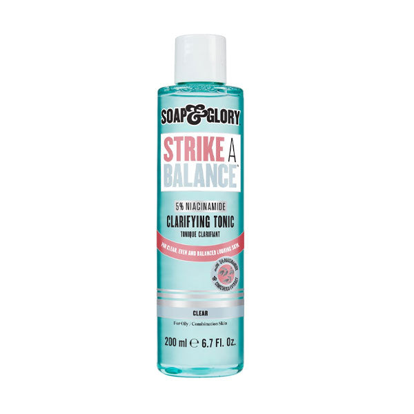 Soap & Glory Strike A Balance Nicinamide Clarifying Skin Tonic 200ml