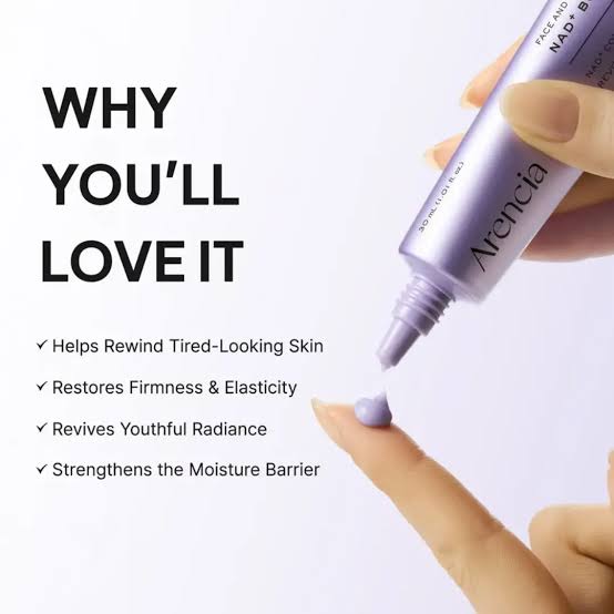 Arencia NAD+ Booster Shot Face and Eye Moisturizer – 30ml