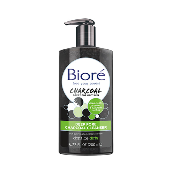 Biore Deep Pore Charcoal Cleanser 200ml