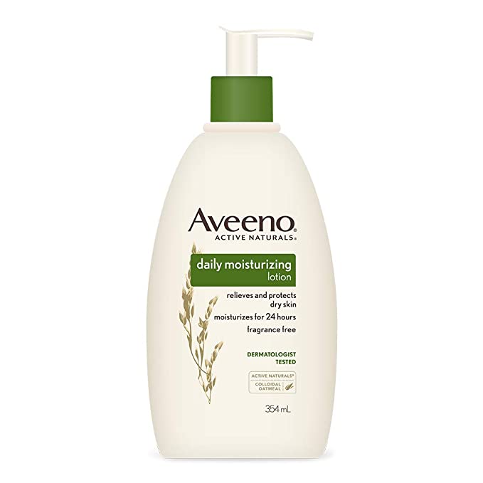 Aveeno Daily Moisturizing Lotion For Normal To Dry Skin With Oats 300ml