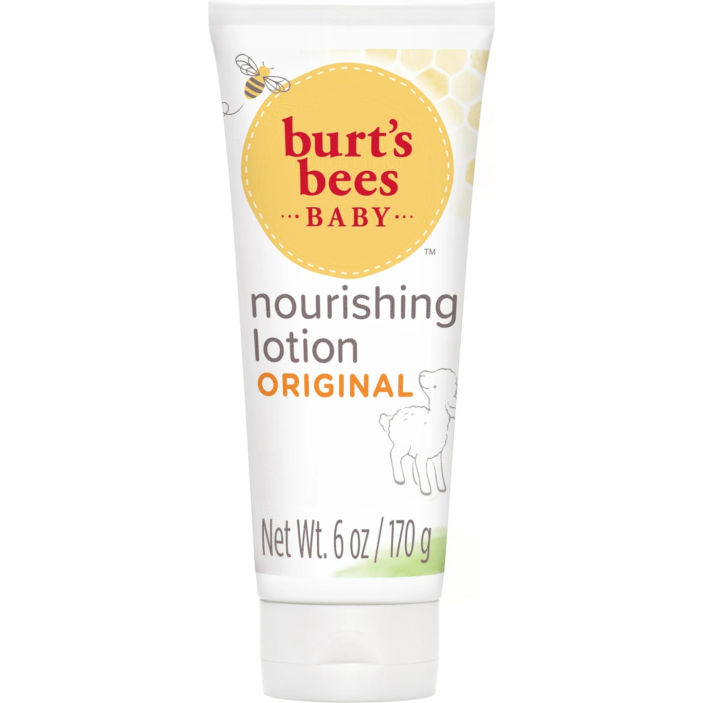 Burt’s Bees Baby Nourishing Lotion with Sunflower Seed Oil (6 oz tube)