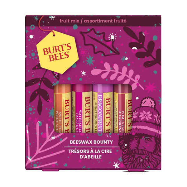 Burt's Bees Lip Balm Gift Set, Beeswax Bounty - Fruit Mix