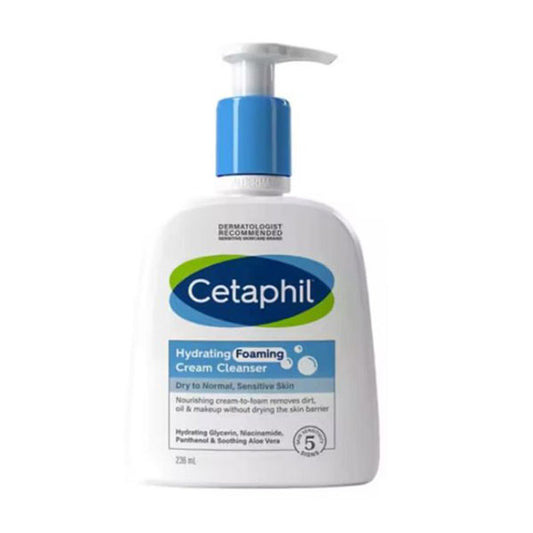 Cetaphil Hydrating Foaming Cream Cleanser 236ml