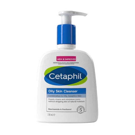 Cetaphil Oily Skin Cleanser 236ml , For oily or combination skin 236ml
