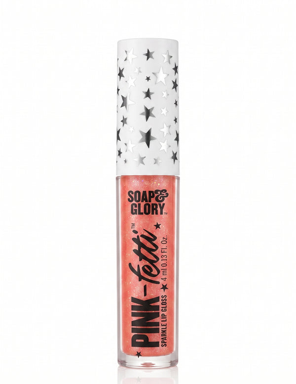 Soap & Glory Pink-Fetti Sparkling Lip Gloss