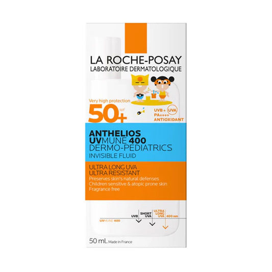 La Roche-Posay Anthelios UVMune 400 Dermo-Pediatrics Ultra Light Invisible Fluid SPF50+