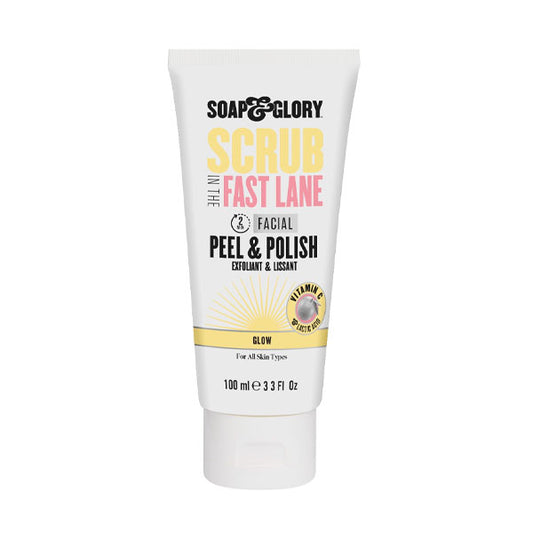 Soap & Glory Scrub In The Fast Lane Exfoliating Face Scrub & Peel 100ml