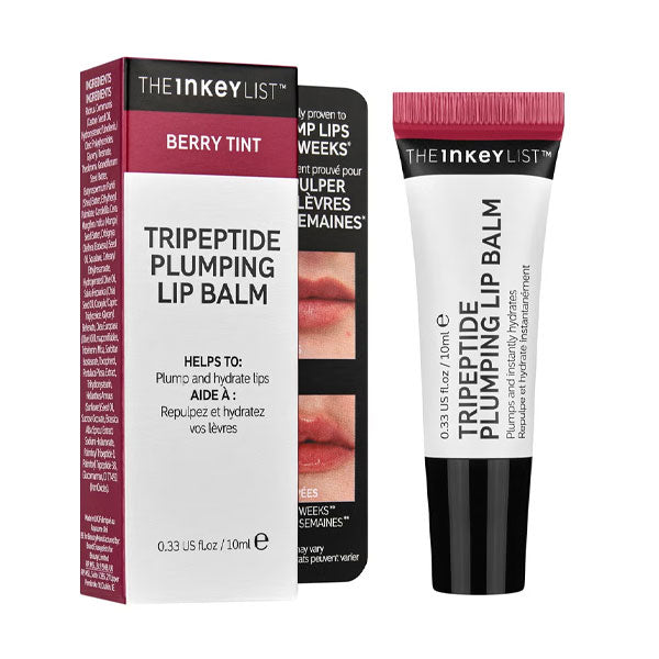 The INKEY List Tripeptide Plumping Lip Balm - Berry Tint