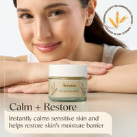Aveeno Face Calm and Restore Oat Gel Moisturiser 50ml