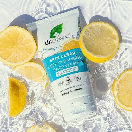 Dr Organic Skin Clear Deep Pore Cleansing Face Wash 125ml