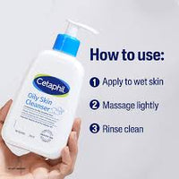 Cetaphil Oily Skin Cleanser 236ml , For oily or combination skin 236ml