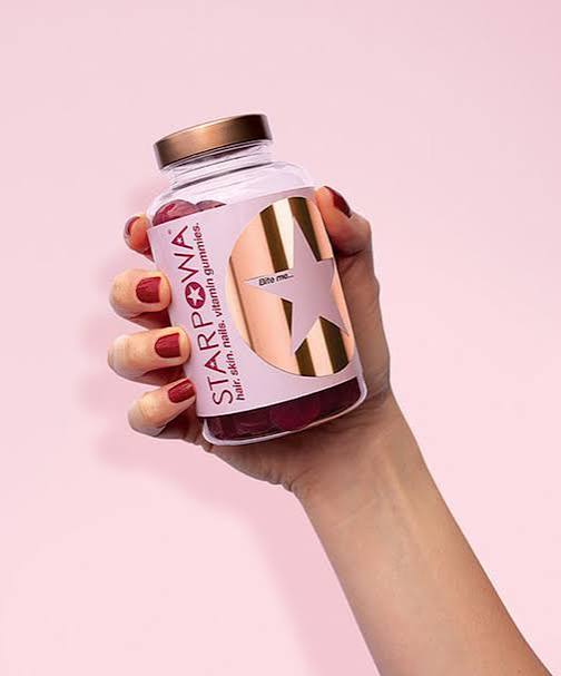 Starpowa Hair, Skin, Nails Vegan Gummies (30 Day Supply)