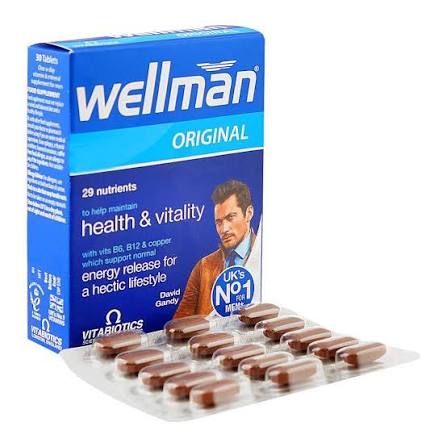 Vitabiotics Wellman 30 tablets
