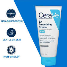 CeraVe SA Smoothing Cream For Dry Rough Bumpy Skin 177ml