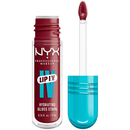 NYX Lip IV Hydrating Gloss Serum 09 Blush Rush 0.16 oz