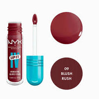 NYX Lip IV Hydrating Gloss Serum 09 Blush Rush 0.16 oz