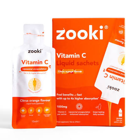 Zooki Vitamin ç liquid sachet