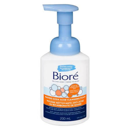 Biore cleansing foam