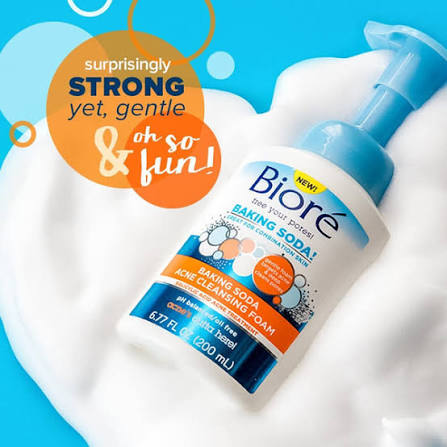 Biore cleansing foam