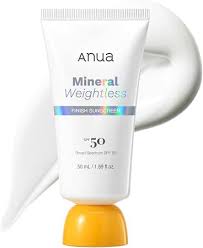 Anua - Mineral Weightless Finish Sunscreen