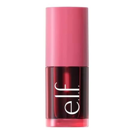 ELF Sheer For It Blush Tint - Buildable Stain For Lips + Cheek Plump up - 0.22 fl oz