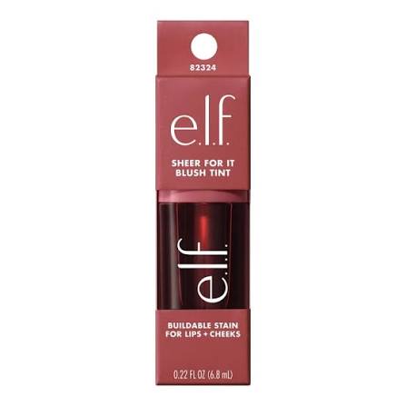 ELF Sheer For It Buildable Stain For Cheeks Cherry Cola 0.22 oz