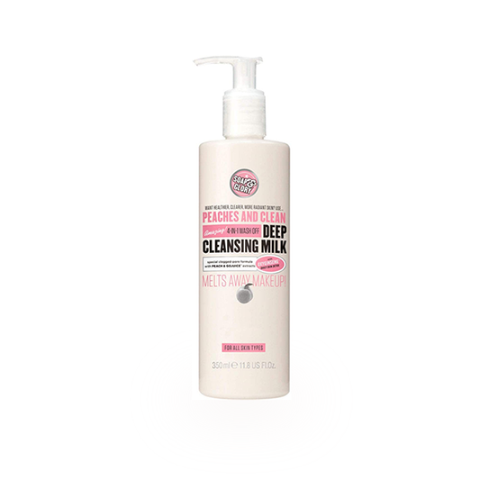 Soap & Glory Peaches And Clean Deep Cleansing Milk 350ml