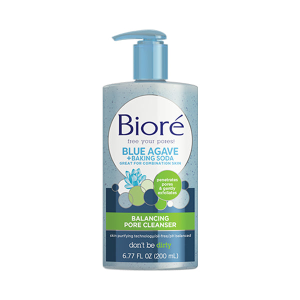 Biore Baking Soda + Blue Agave Pore Cleanser 200ml