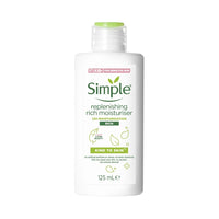 Simple kind to skin replenishing rich moisturiser 125ml