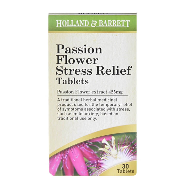 Passionflower Stress Relief Tablets 425mg