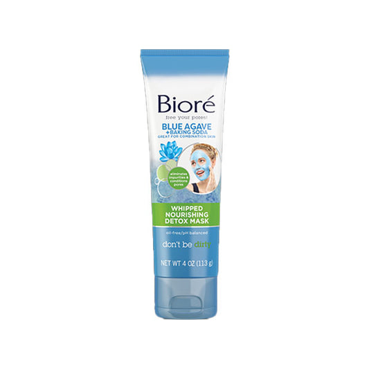 Biore Blue Agave + Baking Soda Whipped Nourishing Detox Mask