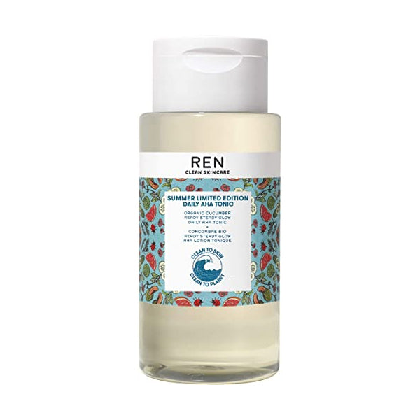 REN Clean Skincare Summertime Limited Edition – Daily AHA Tonic 250ml