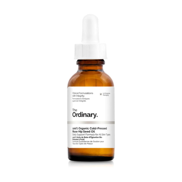 The Ordinary 100% Organic Cold Pressed Rose Hip Seed Oil damaged dropper