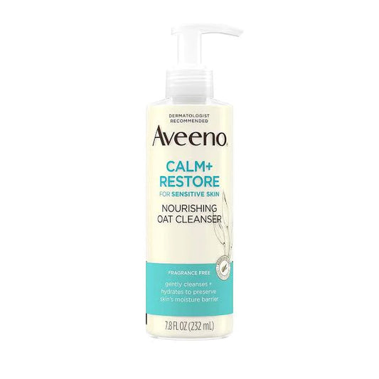 Aveeno Calm + Restore Nourishing OAT Cleanser, For Sensitive Skin 200ml