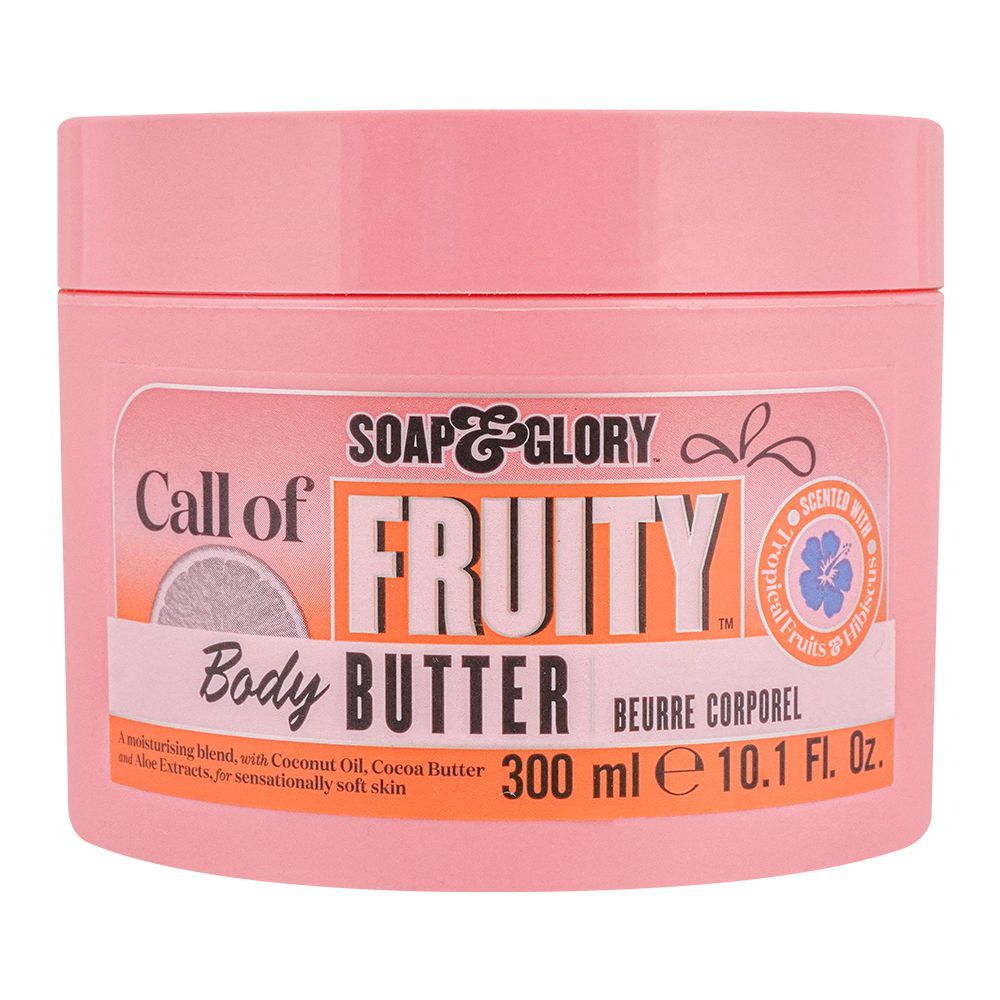 Soap & Glory Call Of Fruity Body Butter, For Sensationally Soft Skin 300ml